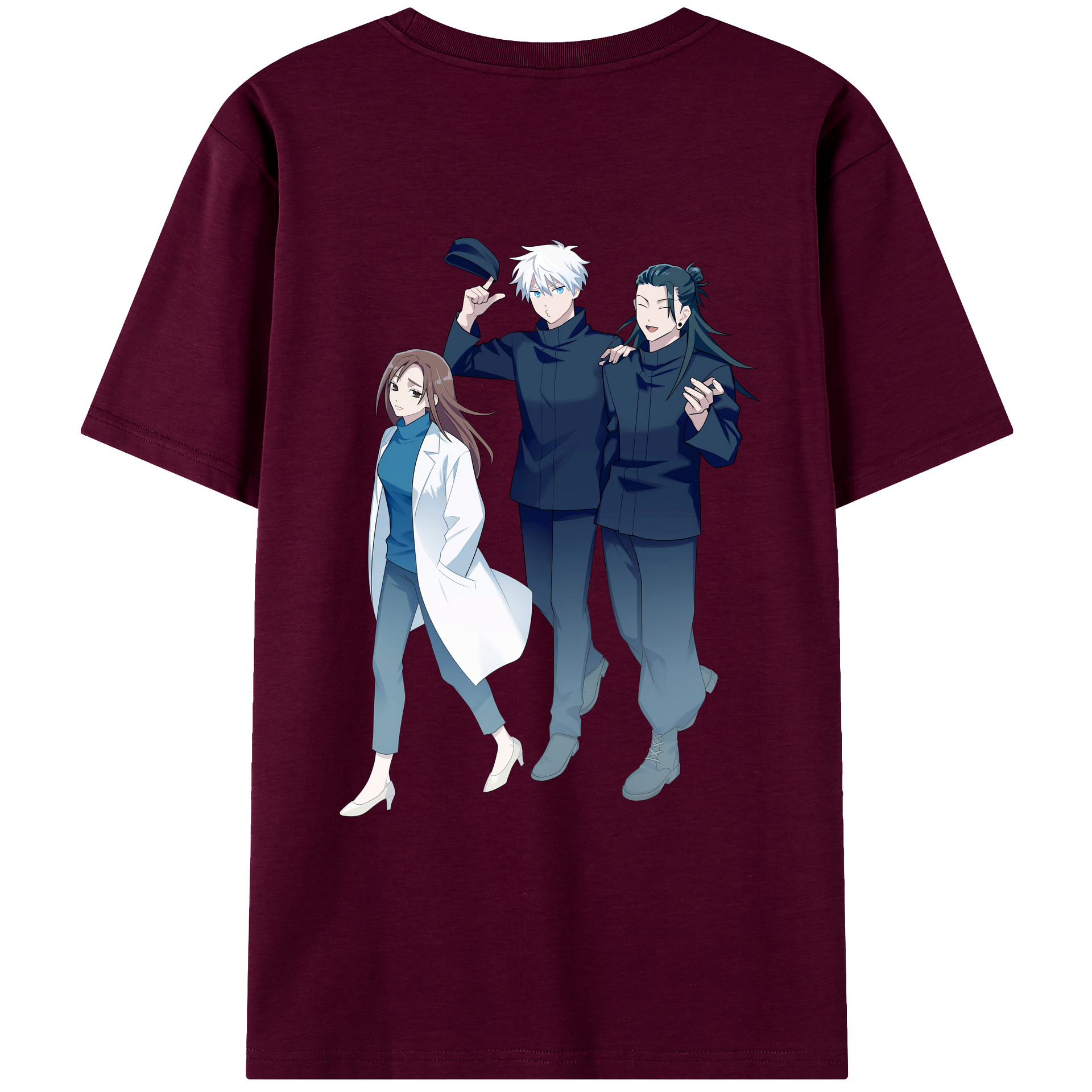 （画像用） 呪術廻戦 Jujutsu Kaisen レディース半袖Tシャツ(バックプリント)
